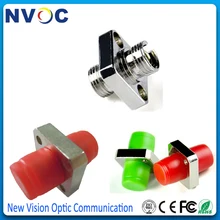 50 шт./пакет, FC волоконно-муфта, FC волоконно-оптический соединитель/адаптер переменного тока, FC и изображением Красной шляпы адаптер фланец из нержавеющей стали для D Тип радиосвязи