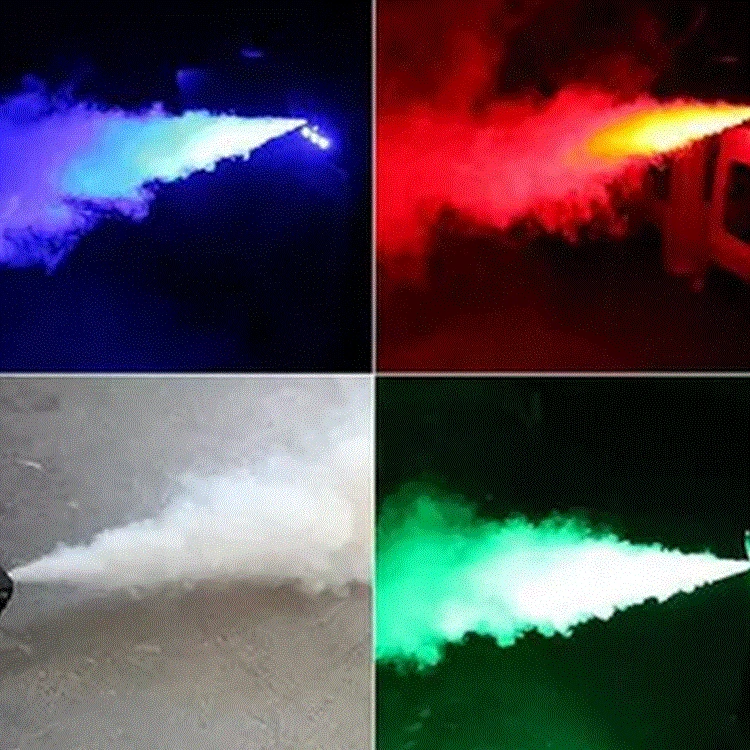 New Remote Control LED 500W smoke machine RGB mixed color fog machine