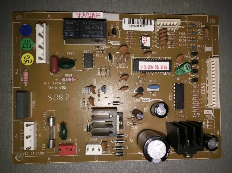 

NR-B1718 22 BG-148321 NR-B17D29189 Good Working Tested