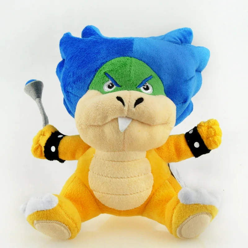 Супер Марио Боузер Koopalings плюшевые игрушки кукла Венди Ларри IGGY Ludwig Roy Morton Lemmy O. плюшевый Купа мягкие игрушки подарки для детей - Цвет: 16cm Ludwig