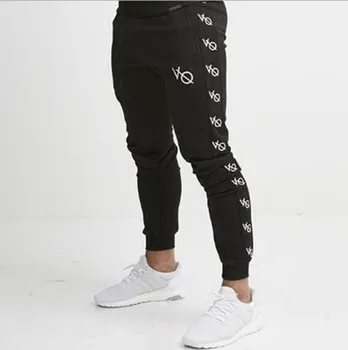

printing Men Running Pants Sportswear Fitness Legging Sports Soccer Football Training Cycling Sweatpants