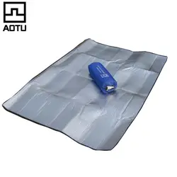 Bump 200*150 и 200*200 двусторонняя алюминиевая фольга площадку влаги коврик для пикника с внешней палатка AT6218