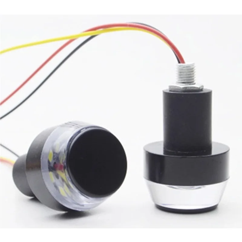 

Motorcycle Steering Light LED Dual-color Traffic Light Accelerator Handle Blocking Direction Terminal Indicates Traffic Light
