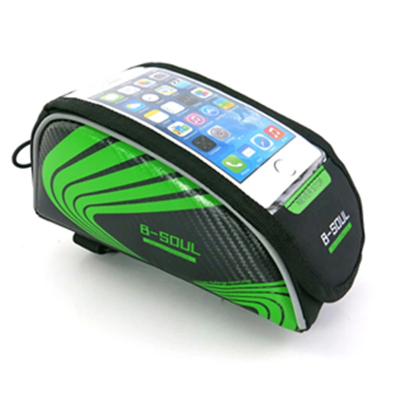 Cheap for iphone for sumsung 5.3 inch B-SOUL Outdoor Sport Touch Screen Phone Bag Bike Front Frame Bag MTB Mountain Bicycle Saddle bag 2 Cheap for iphone for sumsung 5.3 inch B-SOUL Outdoor Sport Touch Screen Phone Bag Bike Front Frame Bag MTB Mountain Bicycle Saddle bag 2