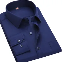 4XL 5XL 6XL 7XL 8XL Größe männer Business Casual Lange Langarm-shirt Weiß Blau Schwarz Striped Männlich Social Dress Shirt Plus