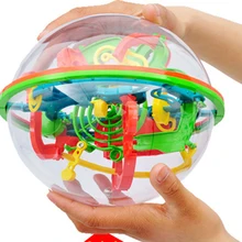 100 уровней 3D волшебный лабиринт мяч развивающая игрушка мяч головоломка игра "Орбита" детские развивающие игрушки Рождественский подарок