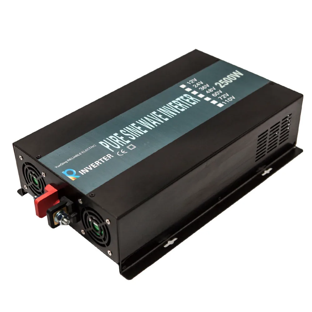 5000W Peak Inverter A Onda Sinusoidale Pura 2500W 12V 24V 48V Dc A 100V 120V 240V Convertitore Di Tensione Ca Inverter Solare Inverter Di Potenza Per 