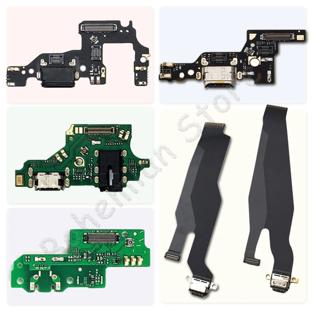 

USB Charging Port Charger Dock Connector Flex Cable For Huawei P8 P9 P10 P20 Lite Plus Pro Mobile Phone Repair Parts