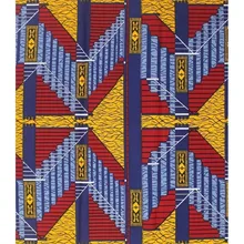 Африканская восковая хлопчатобумажная ткань с принтом настоящий батик в африканском стиле восковые ткани для платьев высокое качество Pagne Africain настоящий воск