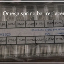 1,5 мм Диаметр латунная пружина набор размеров 6 мм-22 мм двойной фланец 400 штук