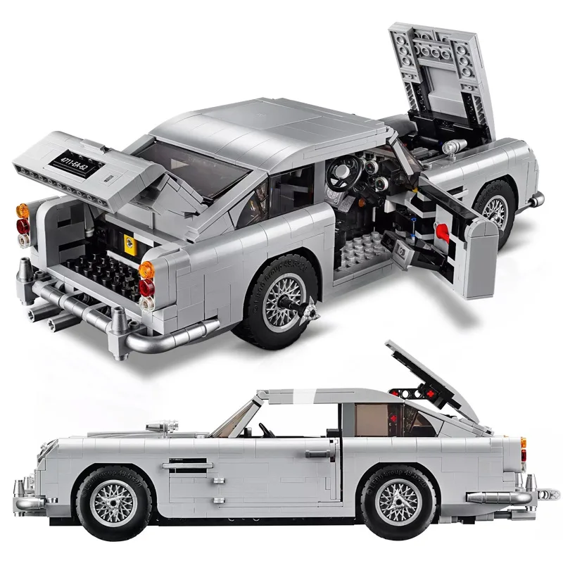 

Technic Series 10262 Aston Martin DB5 Set Building Blocks Bricks Children Car Model Gifts DIY Toys Compatible with MOC Brick