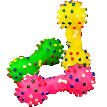 

Pet Dog Chew Toys Dumbbell Bone for Bite Teddy Large Dogs Puppy Molar Clean Teeth Chew Toy -30