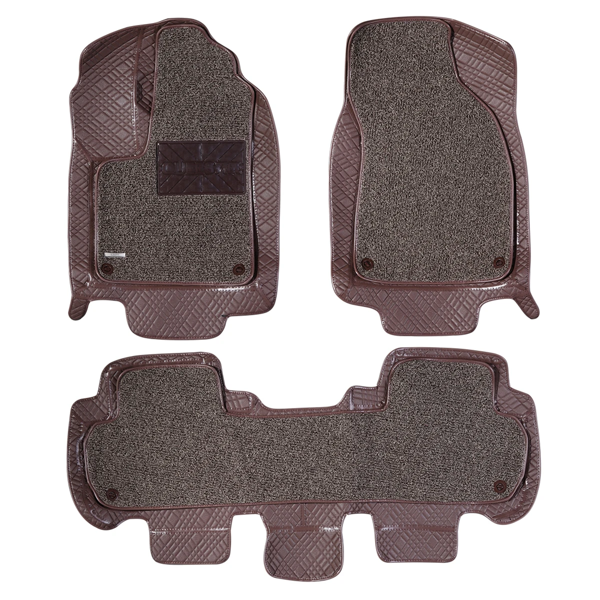 

Heavy Duty Car Floor Mat Vehicle Carpet Protection Pad Cushion for Toyota Highlander 2016 (Champagne Brown)