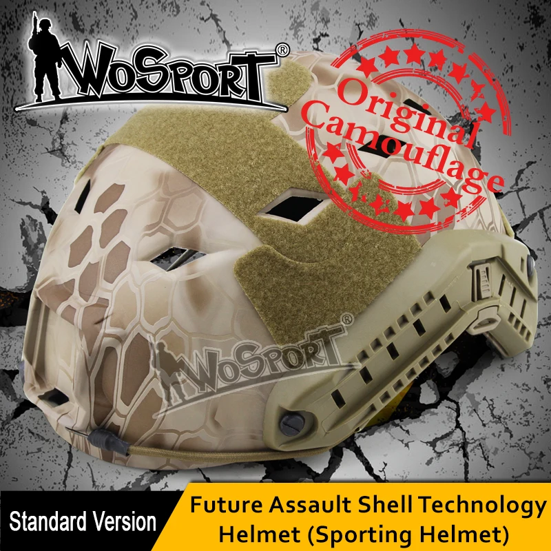 

WOSPORT Tactical Outdoor BJ-type ABS Combat Jump Fast Helmet