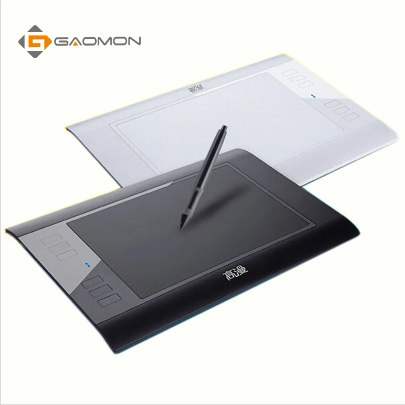 GAOMON 6 Экспресс-ключей 860T USB цифровой DrawingTablets для фото монтажа комиксы рисунок перезаряжаемая ручка