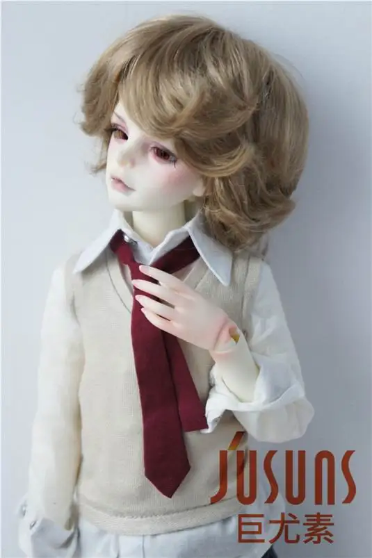 JD075 1/4 BJD парики SD с плавным вырезом кукла парики 7-8 дюймов кукольный парик игрушка кукольный парик аксессуары