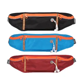 

Multifunction Unisex Lightweight Women Waist Belts Breathable Waist Pouch Cellphone Packs Men's Sport Fitness Cycling Waist Bag