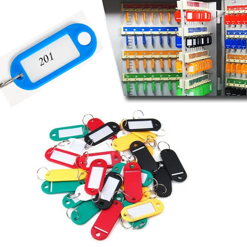 5 шт. яркие пластиковые этикетки для автомобильных ключей|chain name|chain colorchain keyring |