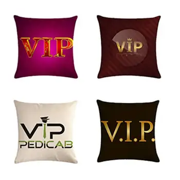 

Cushion for leaning on, VIP of New Year gift series HomerDecor Cushion Cover Throw Pillowcase Pillow Covers 45 * 45cm Sofa Se
