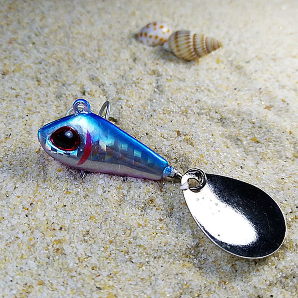 WALK FISH 1 шт. 20 35 мм металлическая мини Приманка VIB для рыбной ловли 6 25 г зимние