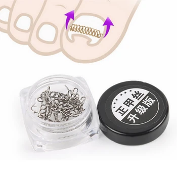 

12pcs/box Ingrown Toe Nail Corrector Stainless Steel Wire Nails Straightener Fixer Pedicure Foot Care Toenail Correction Tool
