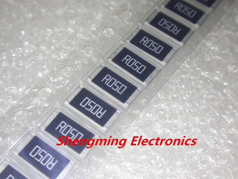 100PCS SMD resistors 2512 (6432) 1W 0.05R 0.05RF 50mR R050 1smd resistorresistor 2512smd