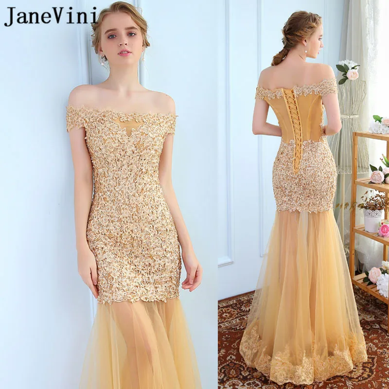 Long gold evening dresses for women near me