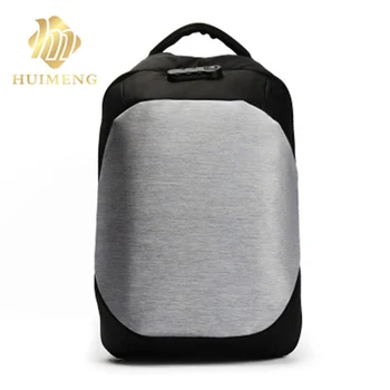 

2018Men 's anti - theft waterproof shoulder bag USB charge computer bag college students business travel backpack