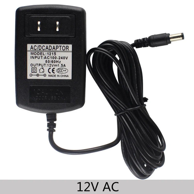 

12V AC Adapter Power Supply For Yamaha PA130 PA150 Keyboard Charger