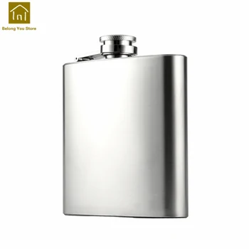 

Portable Flagon Stainless Steel Hip Flask Set Outdoor Wine Bottle Metal Petaca De Acero Inoxidable Cans Flaskes Wine Jug LKE089
