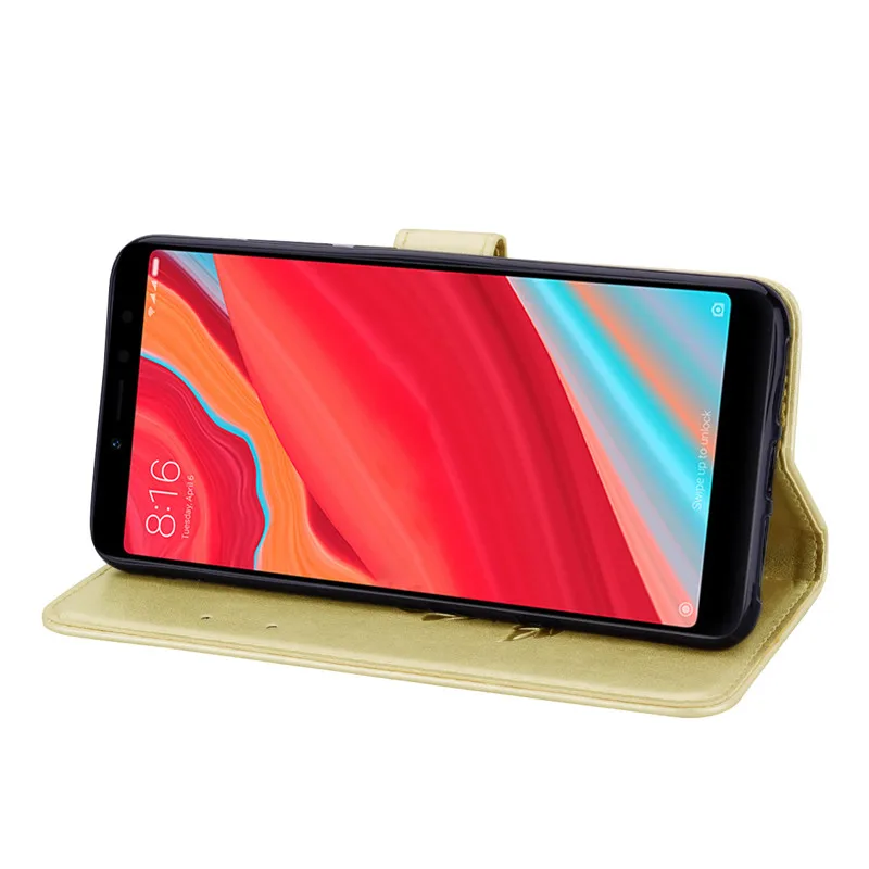 best flip cover for xiaomi Xiaomi Redmi S2 Ốp Lưng Nồi Cơm Điện Từ Redmi S2 Ốp Lưng Flip PU Da Ốp Lưng Điện thoại Xiaomi Redmi S2 S 2 Toàn Cầu phiên bản RedmiS2 Bao xiaomi leather case color