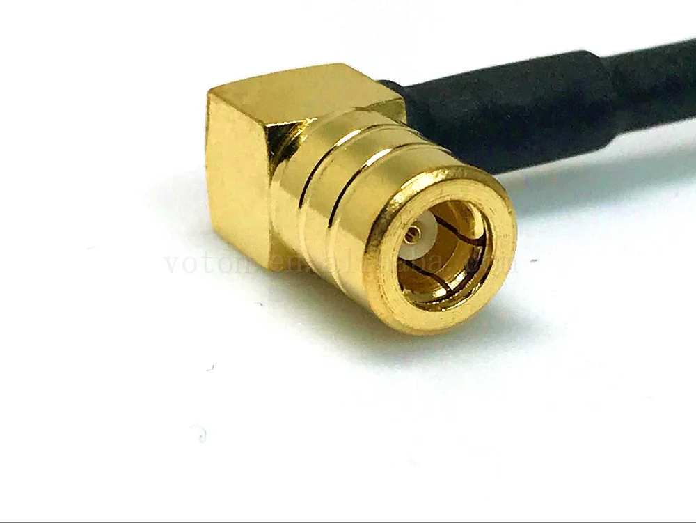 SMA female BH to SMB female right angle with RG316 cable2