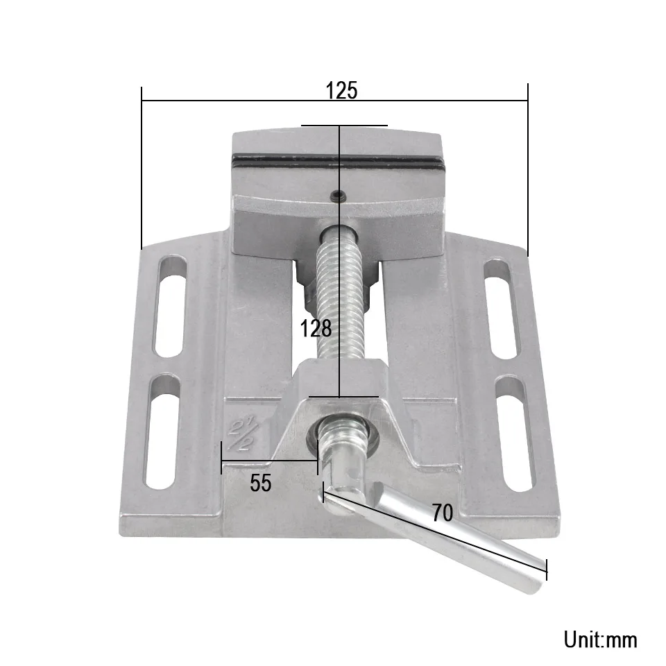 Мини верстак тиски для дрели сверлильного станка из алюминиевого сплава 2 5 дюйма