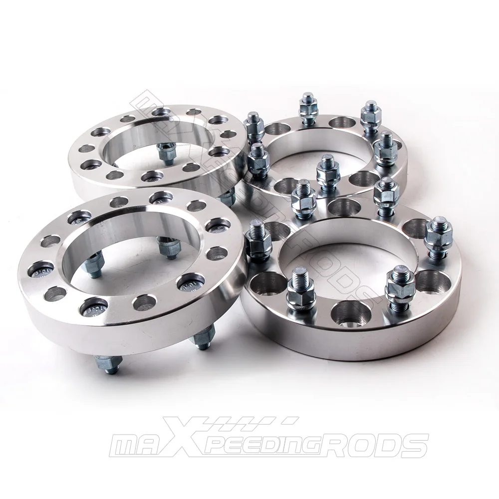 Wheel Spacers Adapters 6x5.5 M12x1.5mm for Toyota Hilux Landcruiser
