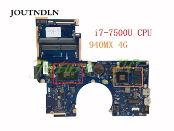 

JOUTNDLN FOR HP PAVILION 15-AU Laptop motherboard 901581-601 901581-001 DAG34AMB6D0 W/ i7-7500U CPU 940MX 4G GPU Test work