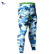 Компрессионный базовый слой камуфляжные колготки для бега Мужской, футбол тренировочные Фитнес Спортивные Леггинсы сухой облегающий для спортивного зала Спортивная одежда для бега брюки