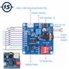 Módulo de reproducción de voz MP3, reproductor de música UART I/O, amplificador clase D de gatillo 5W, tarjeta SD/TF para Arduino 64MBit 8M de almacenamiento ► Foto 1/6