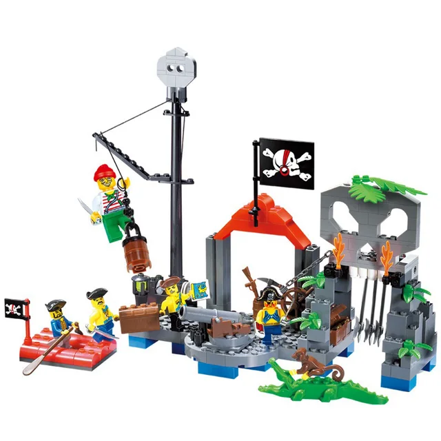 models building toy 309 206pcs pirate boat building blocks compatible with lego pirate series toys - Lego Pirate models building toy 309 206pcs pirate boat building blocks compatible with lego pirate series toys - Lego Pirate