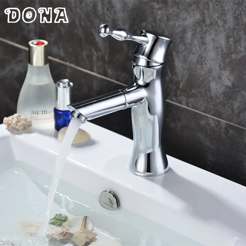 Newly 360 degree rotating Bathroom Basin Faucet Brass Made Chrome Basin