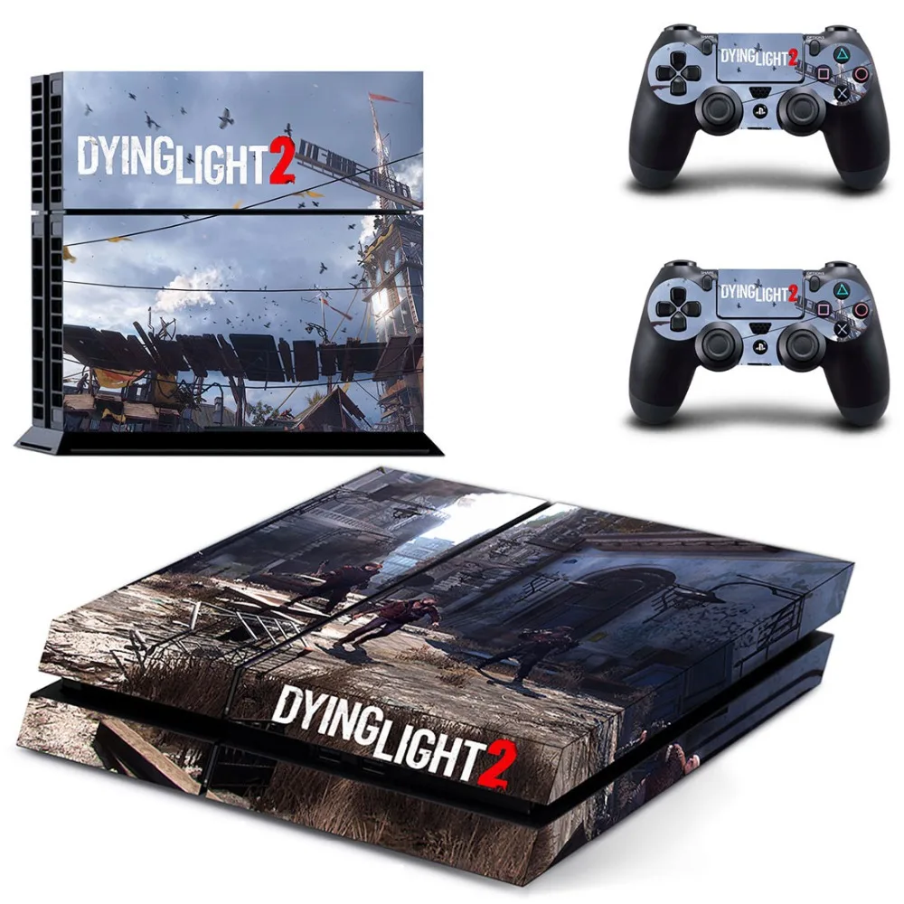 Игры Dying Light 2 PS4 кожи стикера для Sony PlayStation 4 консоли и 2 контроллера кожи PS4 виниловые наклейки аксессуар