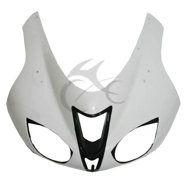 Motorcycle Unpainted White Upper Front Fairing Cowl Nose For Kawasaki ZX6R ZX-6R 2007-2008 Motorcycle Unpainted White Upper Front Fairing Cowl Nose For Kawasaki ZX6R ZX-6R 2007-2008
