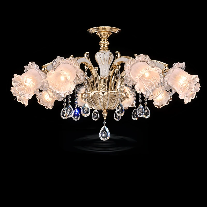 

Indoor Lighting Wrought Iron Chandelier led Hanging Lights Living Room Lighting Country Style Chandelier for Dining Room Lamps