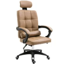 Роскошное Качество Silla Gamer Boss стул Эргономика колеса может лежать Синтетическая кожа с Подушка для ног офисная мебель Poltrona