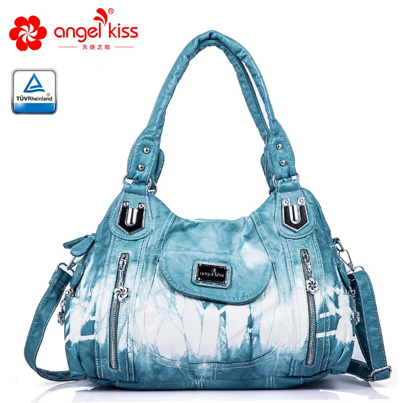 

women handbag high quality PU leather crossbody shoulder bag for ladies with top-handle messenger bag large capacity