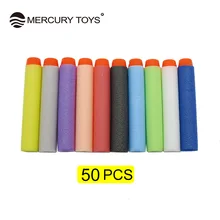 50pcs pieces soft Bullets Plastic Gun 2 in 1 Air font b Toy b font Gun