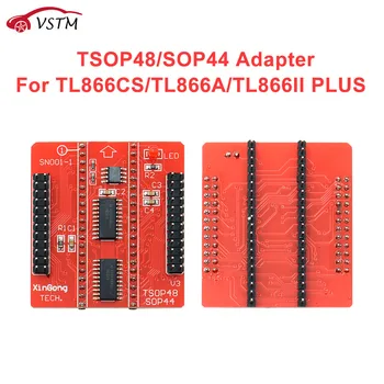 

2019 original V3 TSOP48 IC Adapter+SOP44 IC Adapter For MiniPro TL866CS TL866A TL866II PLUS Universal Programmer TSOP48 Sockets