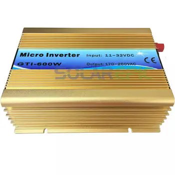

Grid Tie Inverter DC18V to AC110V or 220V Pure Sine Wave Inverter For 18V/36cells Solar Panel 50Hz/60Hz 600W/500W/400W/300W/200W