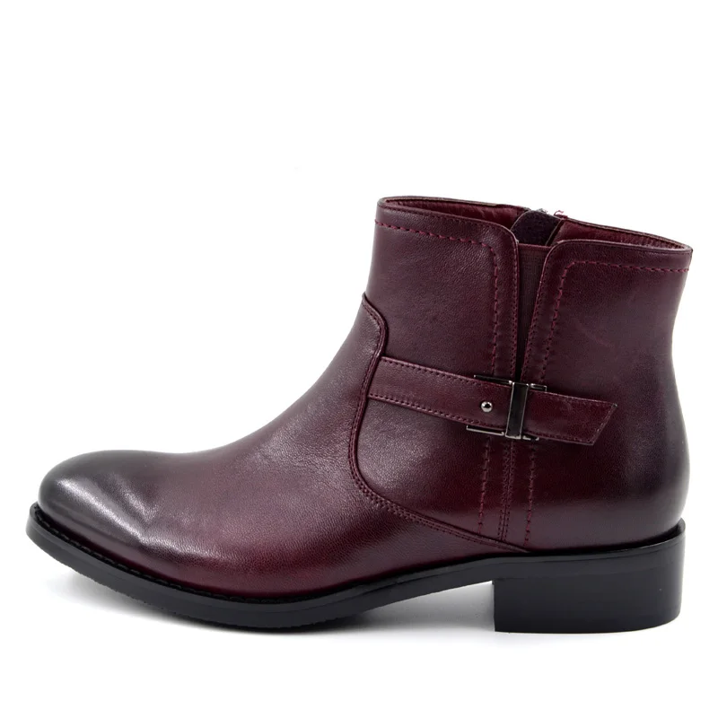 Suede angle boots hot sale 2017 new fashion genuin