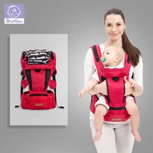 Рюкзак-Кенгуру дышащий Удобный мешочек Детский рюкзак портативный регулируемый безопасный кенгуру сумка палантин для путешествий