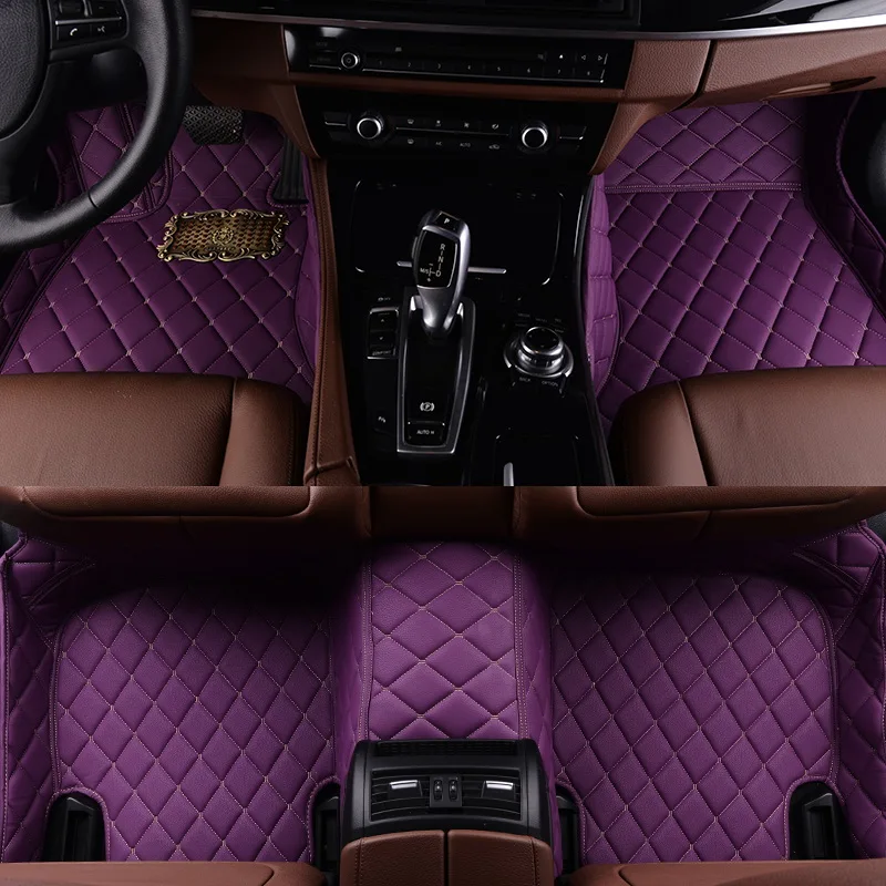 

no odor full surrounded waterproof durable non skip special car floor mats for KIASportage Borrego K2 K3 K3S K5 K9 KX3 Sorento